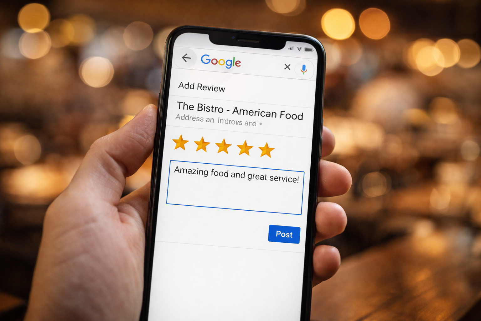 Reviews and reputation